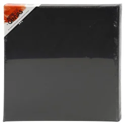 Artistline Canvas Zwart 30x30cm, 10st.