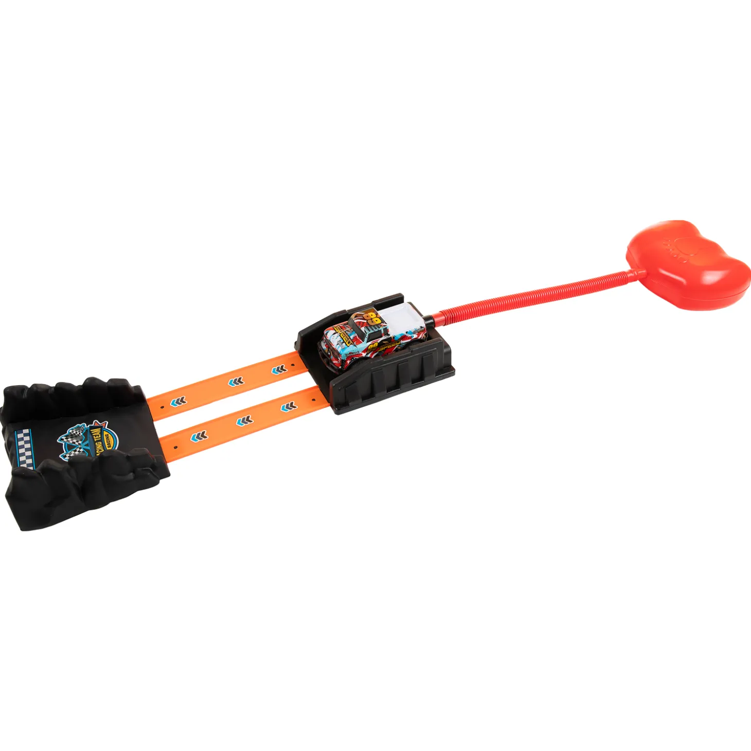 Auto Lanceerbaan met Voetpomp