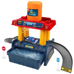 Auto Wasserette met Kleurveranderende Auto