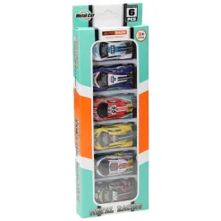 Autoset Pull Back Functie, 6st.