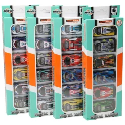 Autoset Pull Back Functie, 6st.