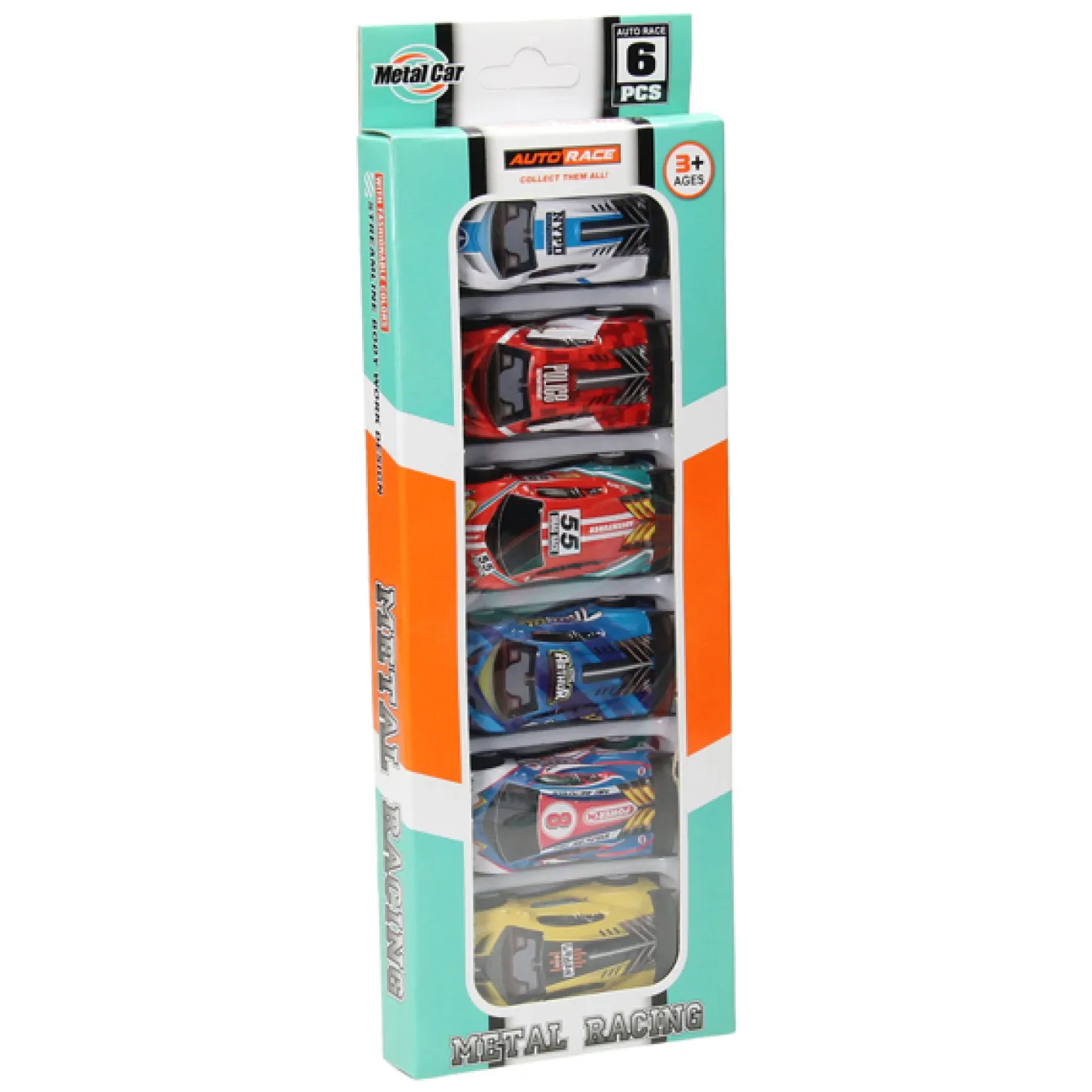 Autoset Pull Back Functie, 6st.