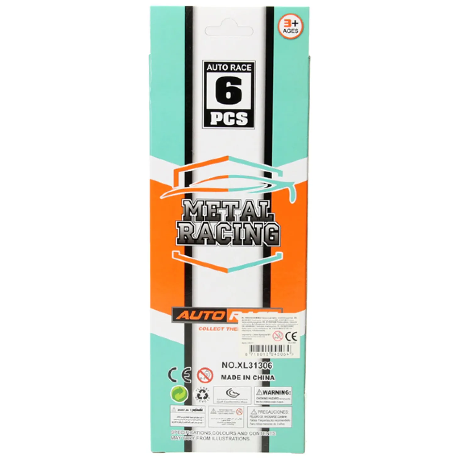 Autoset Pull Back Functie, 6st.