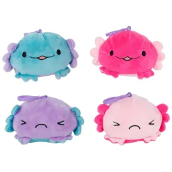 Axolotl Omkeerbare Sleutelhanger Pluche, 10cm