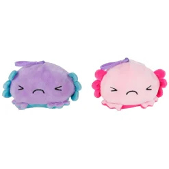 Axolotl Omkeerbare Sleutelhanger Pluche, 10cm