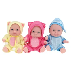 Baby Beau Babypopje met Slaapmuts