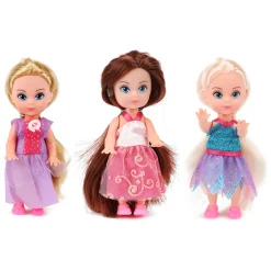 Baby Beau Mini Babypop Prinses, 11cm