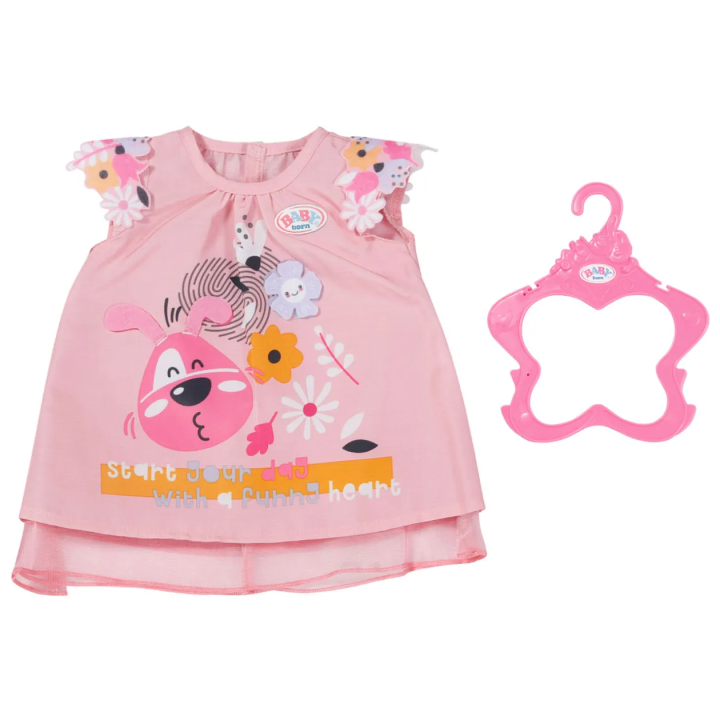 BABY born Aankleed Hond, 43cm