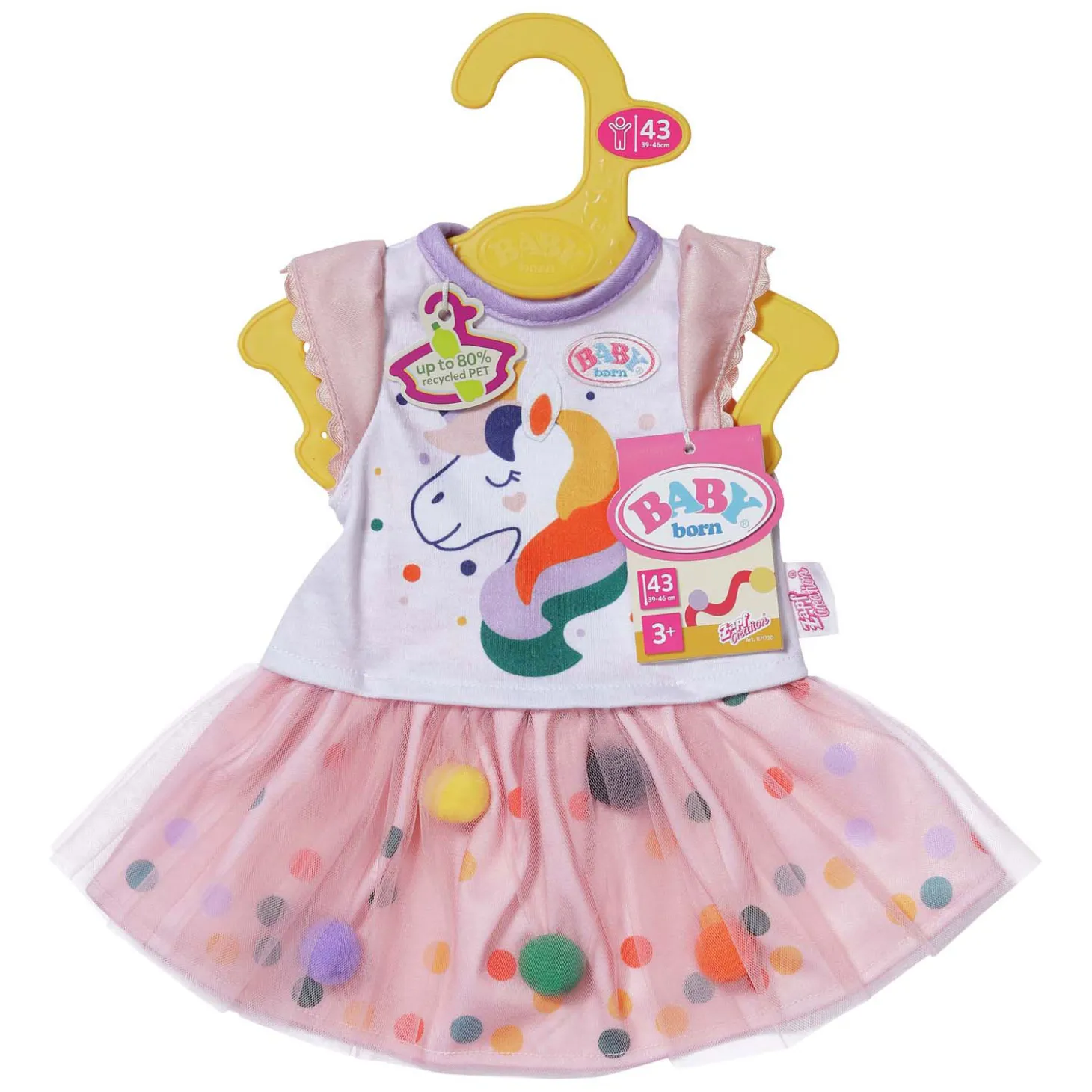 BABY born Eenhoornjurk, 43cm