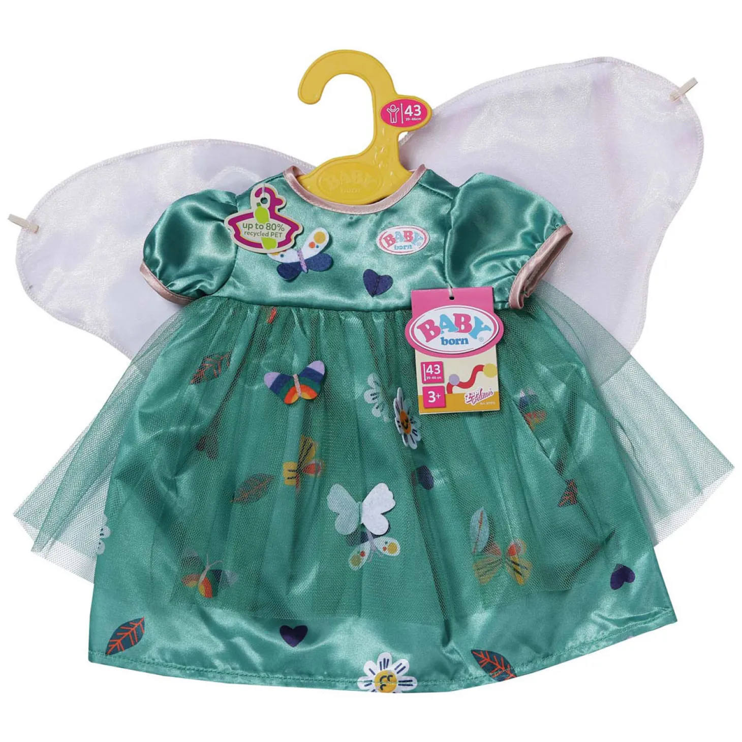 BABY born Feeenjurk met Vleugels, 43cm