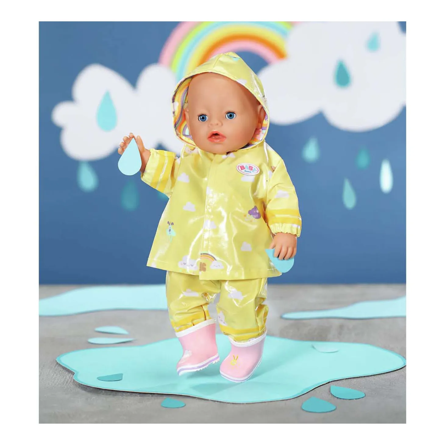 BABY born Luxe Regen Outfit, 43cm