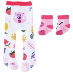 BABY born Maillot & Sokken Roze 2, 43cm