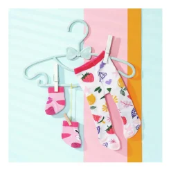 BABY born Maillot & Sokken Roze 2, 43cm