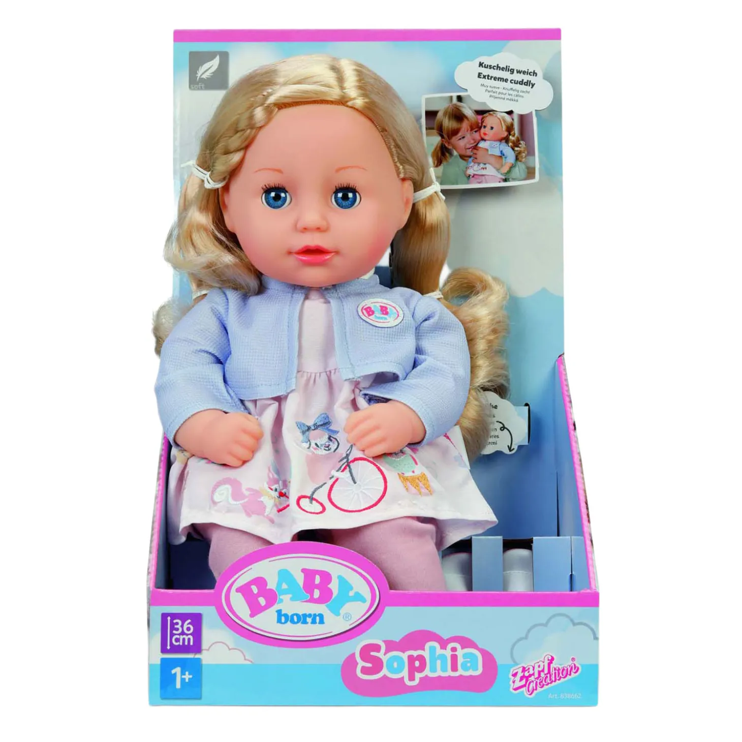 BABY born Pop Sophia Rose - 36cm
