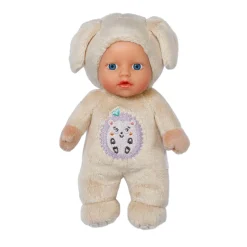 BABY born Pop voor Baby's Cutie Wit Hondje - 18cm
