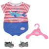 BABY born Pyjama met Schoenen Blauw, 43cm