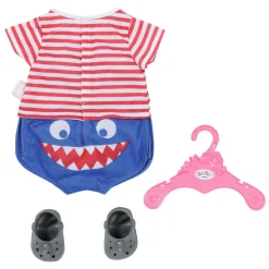 BABY born Pyjama met Schoenen Blauw, 43cm