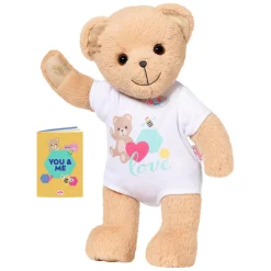 BABY born Teddybeer met Boekje, 36cm