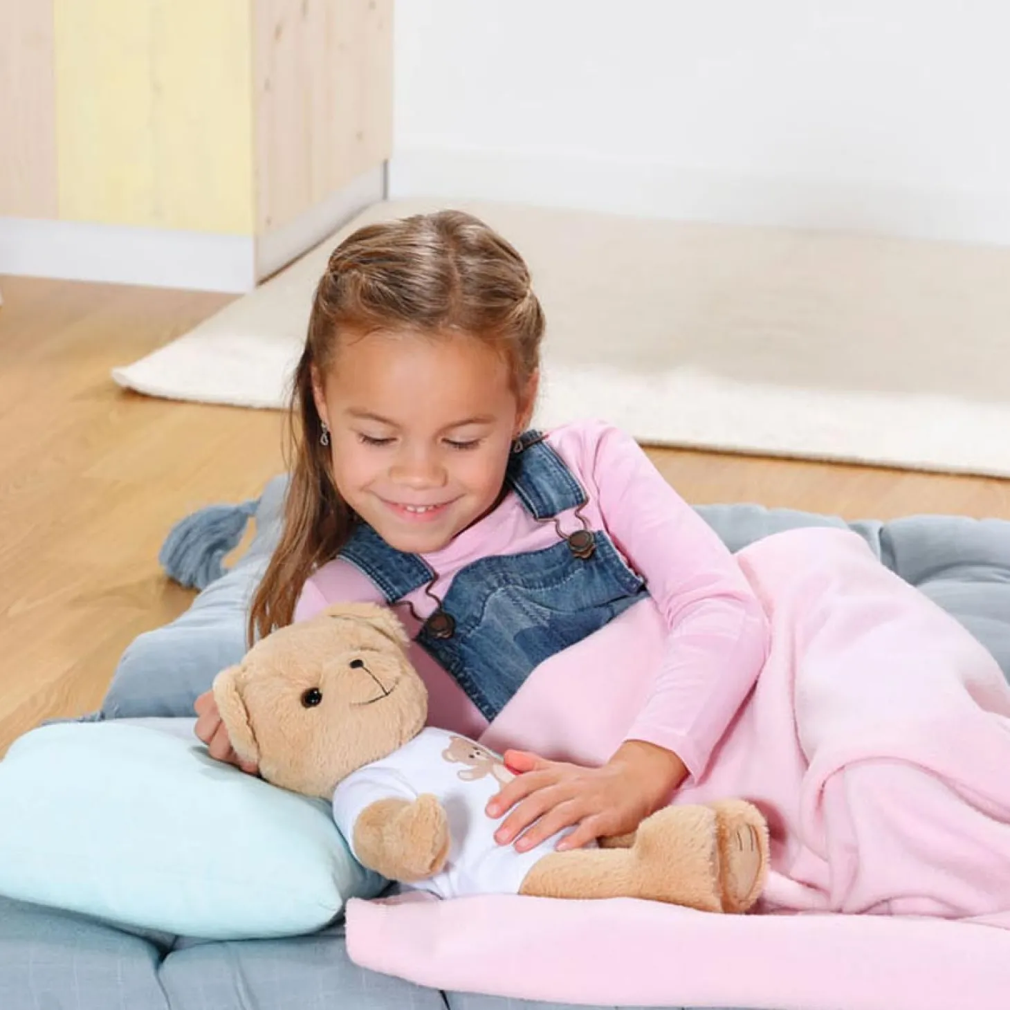 BABY born Teddybeer met Boekje, 36cm