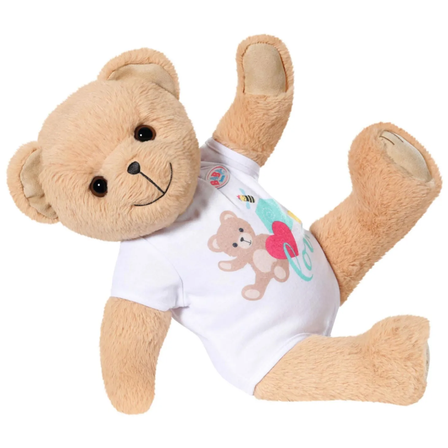 BABY born Teddybeer met Boekje, 36cm