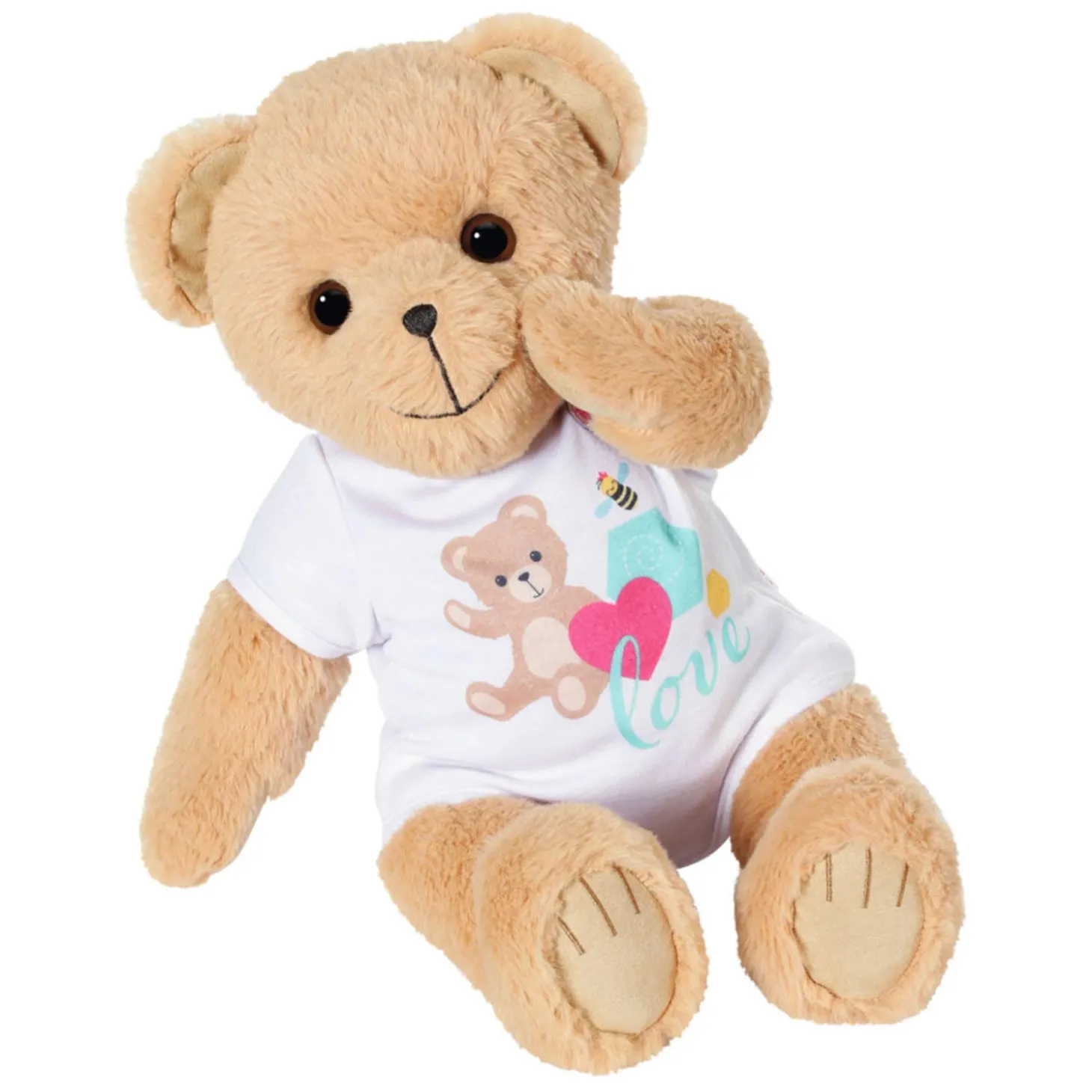 BABY born Teddybeer met Boekje, 36cm