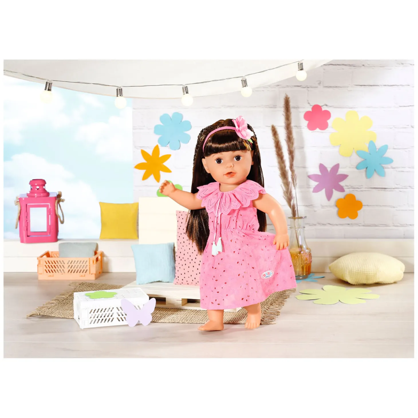 BABY born Trendy Flowerdress, 43cm