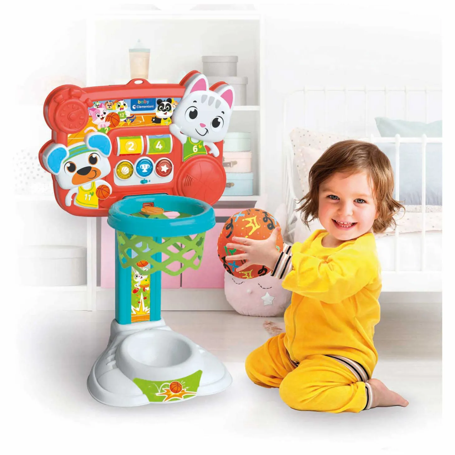 Baby Clementoni Richt en Schiet Basketbal