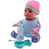 Baby Rose Drink en -Plasbabypop, 30cm