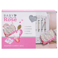 Baby Rose Luier Draagtas met Accessoires