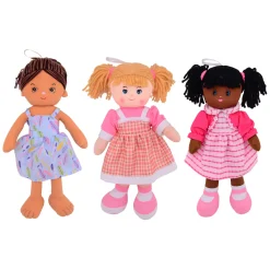 Baby Rose Zachte Pop, 40cm.