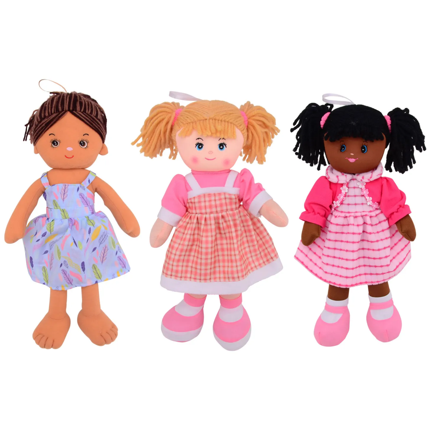 Baby Rose Zachte Pop, 40cm.