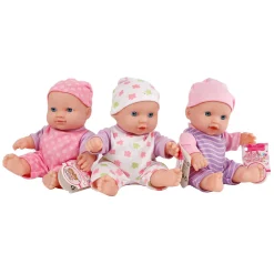 Babypop met Print Outfit, 20cm