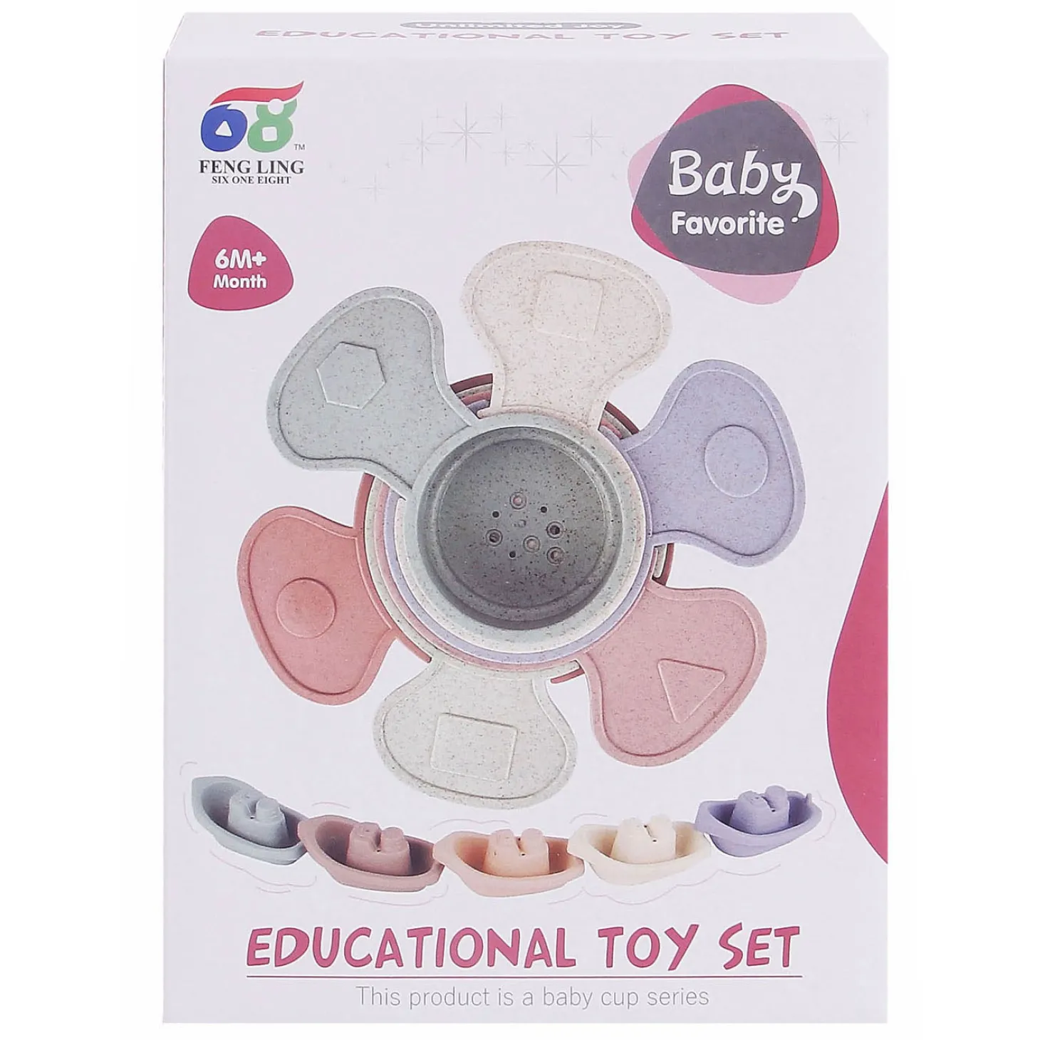 Badbekers en Badbootjes Pastel