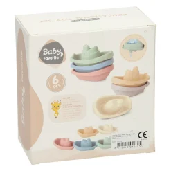 Badbootjes Pastel, 6dlg.