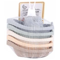 Badbootjes Pastel, 5st.