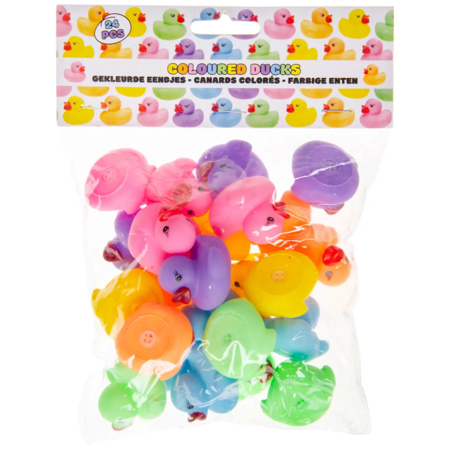 Badeendjes Kleur, 24st.