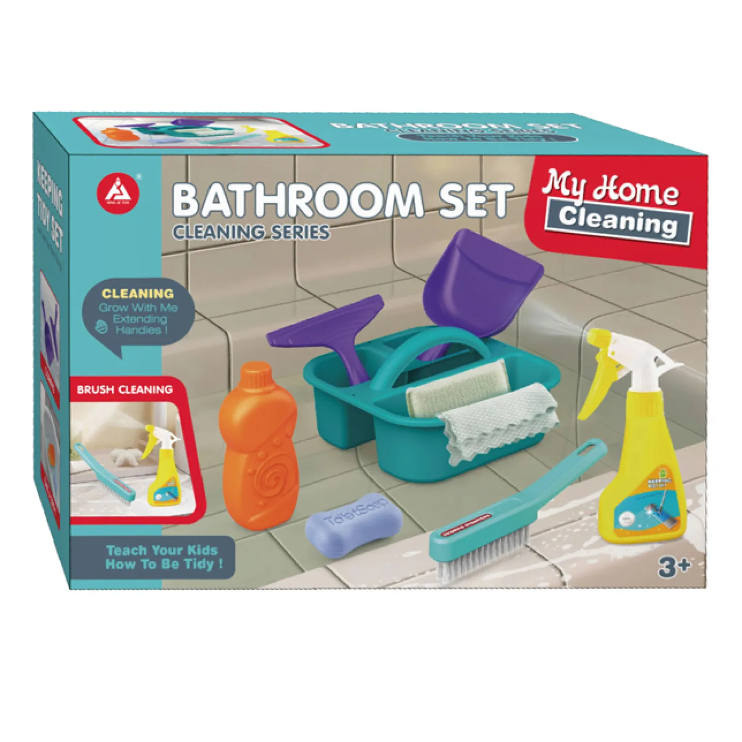 Badkamer Schoonmaakset, 9dlg.