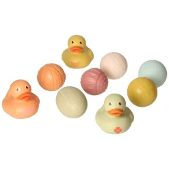 Badspeelgoed Set Met Sensorische Badballen & Badeendjes Pastel