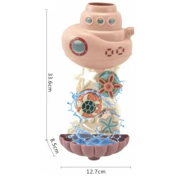 Badspeelset met Waterval Pastel