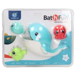 Badspeelset Walvis Happer, 4dlg.