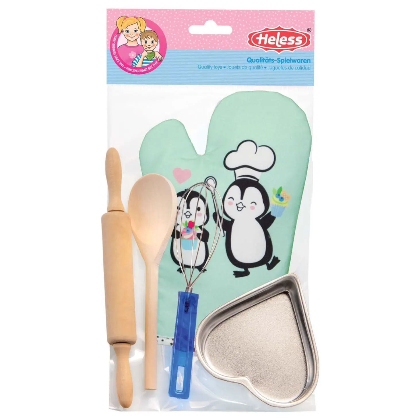 Bakset met Accessoires Pinguin