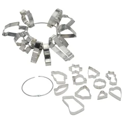 Bakvormpjes 11st. Aan Ring