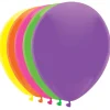 Ballonnen 5 Neonkleuren, 10st.
