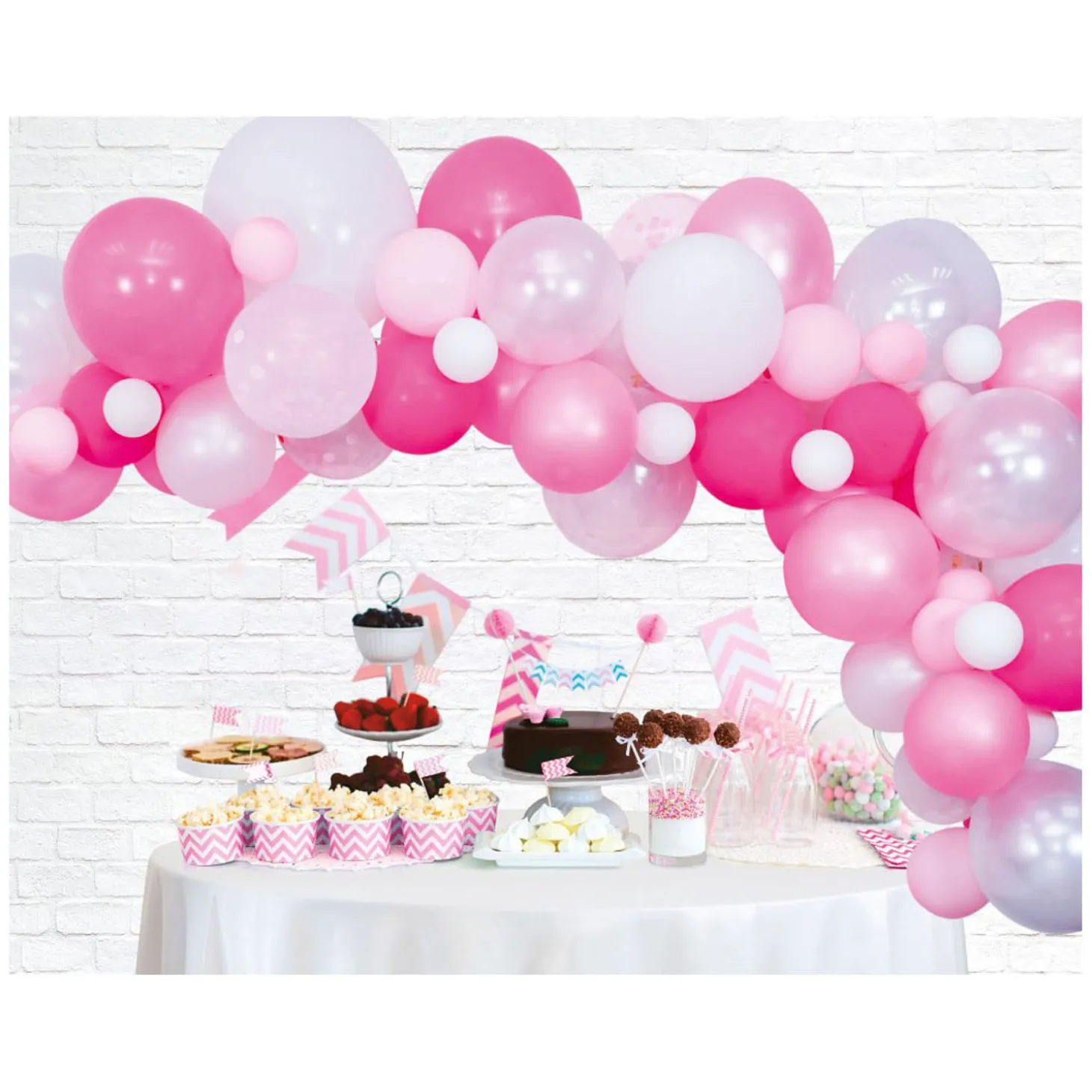 Ballonnen Boog Set Roze