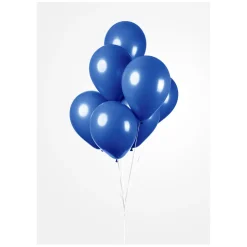 Ballonnen Donkerblauw 30cm, 10st.