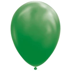 Ballonnen Donkergroen 30cm, 10st.