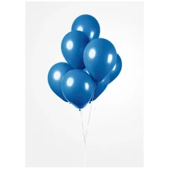 Ballonnen Koninklijk Blauw, 30cm, 10st.