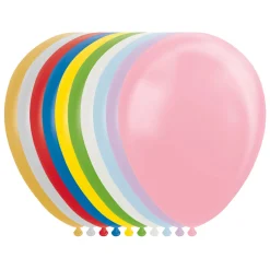 Ballonnen Metallic Pearl Mix Kleuren 30cm, 100st.