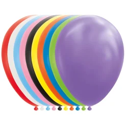 Ballonnen Mix Kleuren 30cm, 10st.