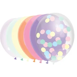 Ballonnen Pastel, 10st.